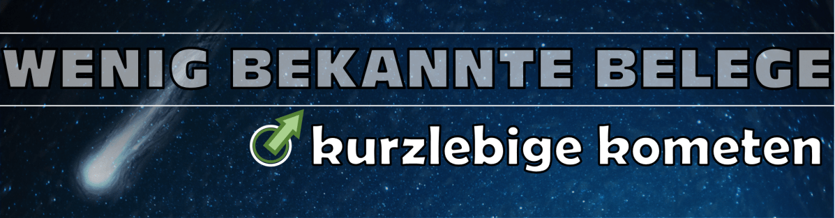 Kurzlebige Kometen