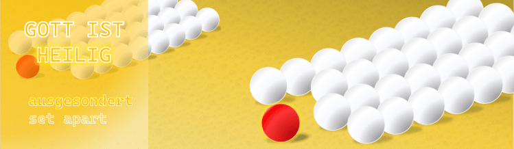 Gott ist heilig
