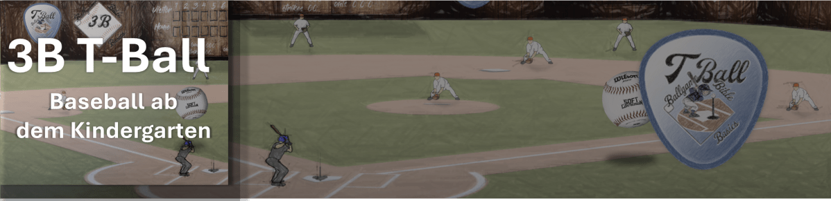 3B T-Ball (U9) – Baseball ab dem&nbsp;Kindergarten