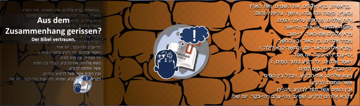 Aus dem Zusammenhang&nbsp;gerissen?